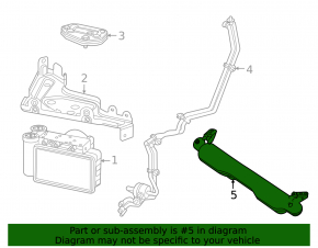Suport compresor suspensie pneumatică Mercedes X167 GLS 450 580 20-26