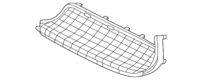 Решетка радиатора grill нижняя левая Mercedes W167 GLE 350 450 20-23 под камеру, AMG pkg