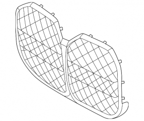 Решетка радиатора grill BMW 4 G26 22-26 M sport