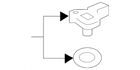 Map sensor Subaru Outback 15-19