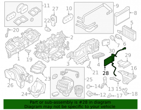 Подогреватель heater BMW 5 F10 11-16