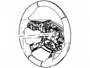 Руль голый Ford Focus mk3 11-14 дорест, кожа