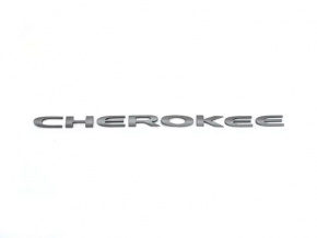 Эмблема надпись Cherokee передняя левая двери Jeep Cherokee KL 14-23 черный глянец