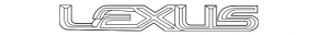 Эмблема надпись Lexus двери багажника Lexus RX300 RX330 RX350 RX400h 04-08