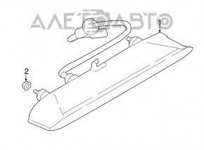 Стоп сигнал Subaru Impreza 17-23 5d-