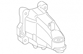 Кронштейн подушки двигателя правый Mercedes W213 E 300 17-19 2.0T RWD
