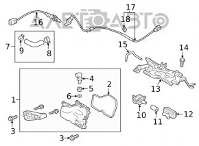 Маслоотделитель Mazda CX-9 16-22 2.5T