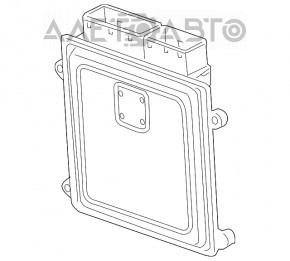 Блок ECU компьютер двигателя Jeep Patriot 11-14