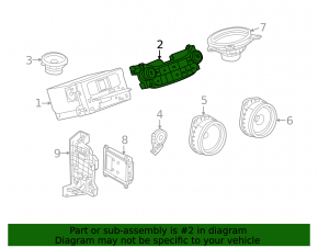Управление магнитофоном, радио Chevrolet Malibu 13-15 под навигацию