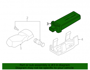 Компьютер TPMS BMW 5 F10 11-16