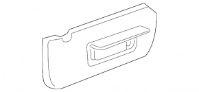 Capota dreapta Mitsubishi Galant 04-12 gri
