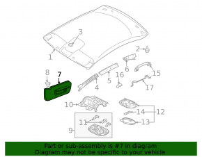 Capota dreapta Mitsubishi Galant 04-12 gri