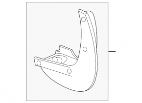 Set apărători de noroi Mini Cooper Countryman F60 17-24 4 buc