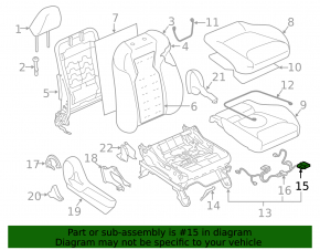 OCCUPANT SENSOR Subaru Forester 19-22 SK