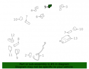 Кнопка AUTO HOLD Ford Edge 15-24