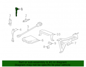 Катушка зажигания VW Passat b7 12-15 USA 3.6