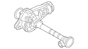 Передний редуктор Audi Q7 4L 10-15