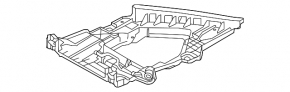 Suport far dreapta pentru Porsche Cayenne 958 15-18, inferior, pentru LED