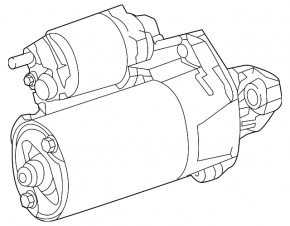 Стартер Mercedes C-class W205 300 19-21