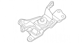 Подушка двигателя левая Nissan Maxima 09-14 3.5