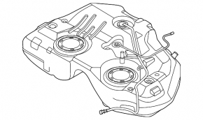 Rezervor de combustibil Nissan Murano 25-26