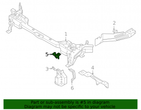 Скоба ручки открывания капота подкапотной Volvo XC40 19-26