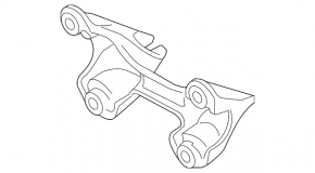 Кронштейн КПП BMW 3 E90 E92 07-12 2.0T N46 3.0T N52