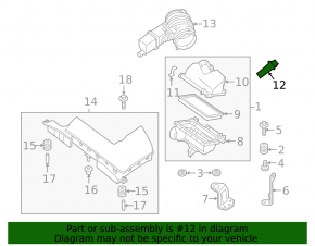 Contor de aer pentru Nissan Rogue Sport 17-19