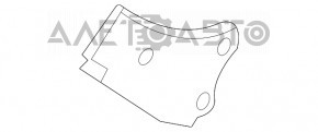 Кронштейн генератора Kia Forte 19-24 2.0