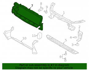 Conductă superioară radiator Land Rover Range Rover Evoque 2016-2018, 2.0