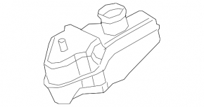 Резонатор Lexus ES350 19-21