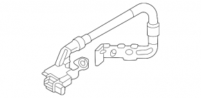 Bornă negativă Audi A3 22-26