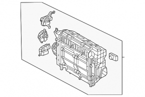 Корпус печки голый кондиционер Ford Escape MK4 20-26