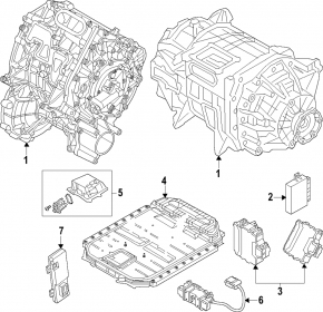 Модуль управления ВВБ Audi e-tron 19-26