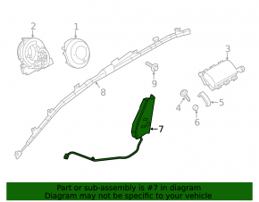 Подушка безопасности airbag левого сиденья Mazda CX-5 16-16