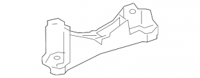 Кронштейн подушки двигателя правый Lexus RX350 RX450h 16-22
