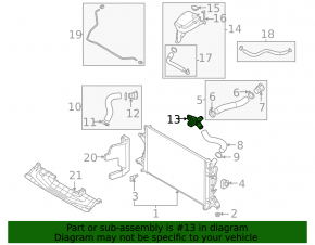 Горловина радиатора Hyundai Elantra 21-26 1.6