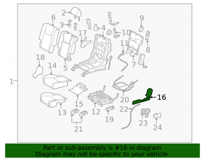Накладка сиденья 2 ряда боковая левая Lexus RX350 RX450h 10-15 бежевая, побелел пластик