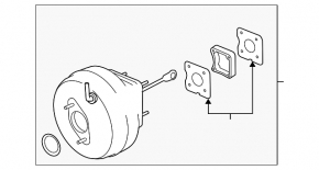 Amplificator de vid Ford Flex 13-19
