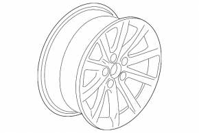 Диск колесный R18 Cadillac CTS 14- 10 спиц