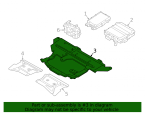Suport invertor Volvo XC90 16-22 T8