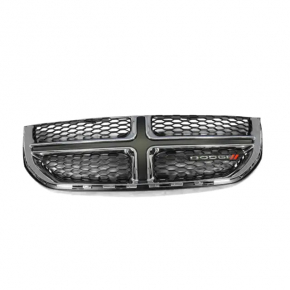 Решетка радиатора grill Dodge Grand Caravan 11-20 хром