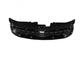 Решетка радиатора grill Dodge Grand Caravan 11-20 хром, с эмблемой