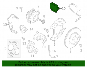 ABS Control Unit For SAS Module BMW X3 G01 18-21