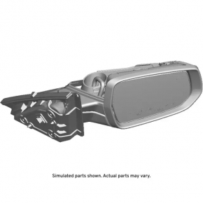 Oglindă laterală dreapta Chevrolet Malibu 16-18, 8 pini, încălzire, semnalizare, BSM, nou, neoriginal