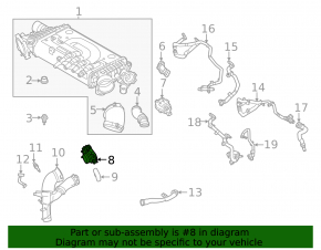 Corp clapeta de admisie Land Rover Discovery 17-25 3.0