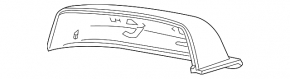 Крышка бокового зеркала левая Chevrolet Malibu 13-15