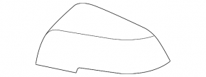 Capac oglindă dreapta BMW X2 F39 18-23 (superioară)
