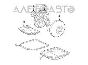 Маховик Toyota Avalon 13-18 3.5 2GR-FE
