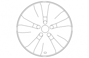 Комплект дисков R17 5*114.3 4шт Toyota Camry v55 15-17 XLE